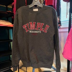 Champion Temple University Crewneck